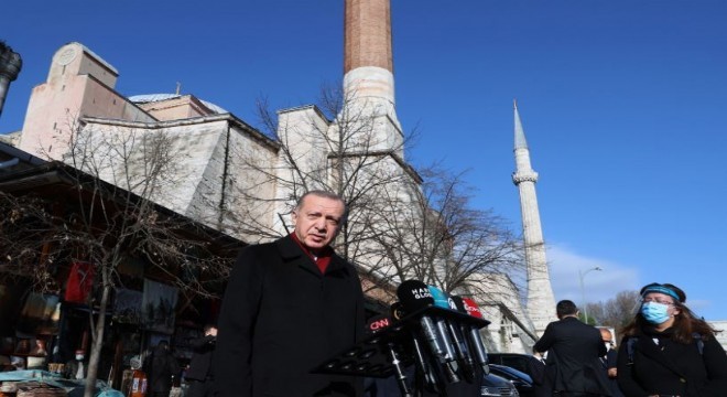 'Ayasofya 2020'nin âdeta taçlı yıldızıdır'