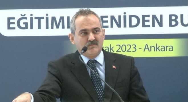 'Hedef okullaşma oranını yüzde 99'a çıkarmak'