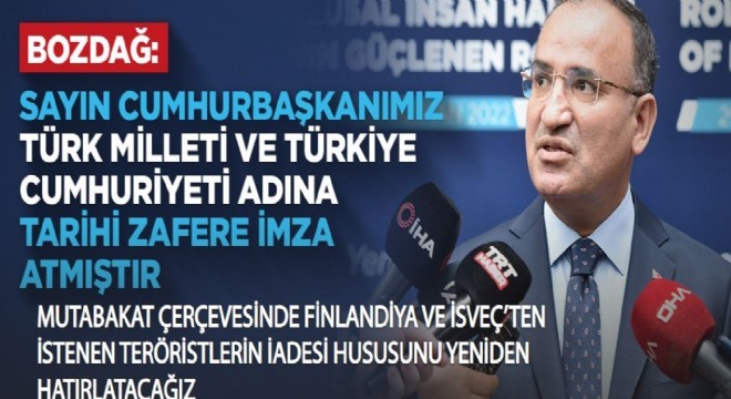 'Türkiye, mücadelesini sürdürmeye devam edecek'