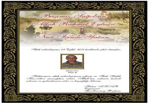 Akar Paşa'dan Şehit Avcı İçin Taziye Mesajı