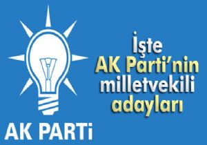AK Parti Erzurum adayları açıklandı