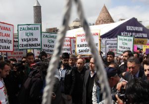Erzurum'dan Mısır'daki zulme tepki