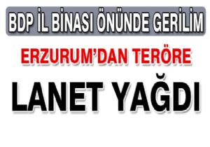 BDP İL BİNASI ÖNÜNDE GERİLİM