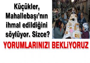 MAHALLEBAŞI'NA “İFTAR SOFRASI
