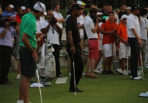 Tiger Woods'tan ders aldılar