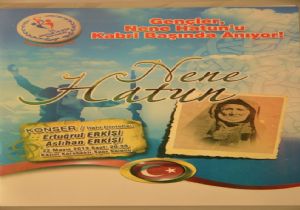 Gençler Nene Hatun'u anıyor