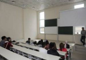 ETÜ kampüsünde ilk ders