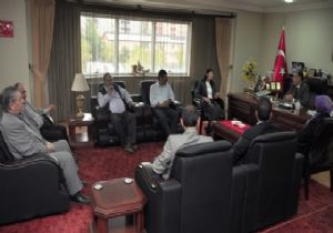 Çığlık esnafın sorunlarını dinledi