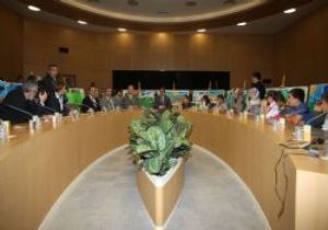 Yıldız, öğrenci ve velilerle bir araya geldi