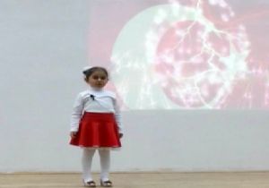 Öğrenciler istiklal Marşı için yarıştı