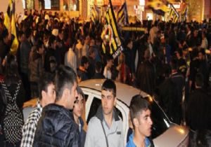 Erzurum'da sarı lacivert coşku