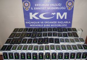Emniyet'ten kaçak cep ve sigara operasyonu