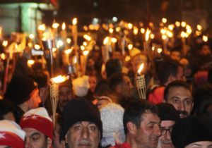 Şühedayla tekbirli buluşma