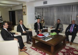 Sekmen Rektör Coşkun'u ağırladı