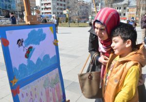 Yakutiye'de ‘Çocuk Yüreğinde Su' sergisi