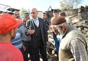 Korkut'tan Güzelovalılara destek