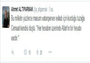 Altıparmak: “Allah'ın Bir Hesabı Vardır”