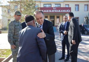 Vali Altıparmak Aşkale'deydi