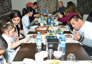 Korkut, engelli öğrencileri ağırladı