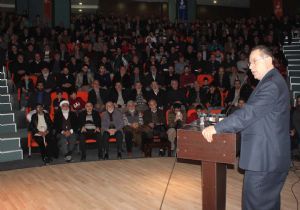 Ağırman'dan ‘Hz.Peygamber ile Baş başa' konferansı