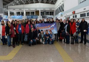 Erzurum Avrupa'ya uçtu