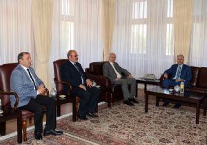 Koçak, Azizoğlu'nu ağırladı