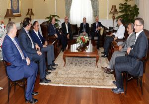 Azizoğlu'na ekonomi brifingi