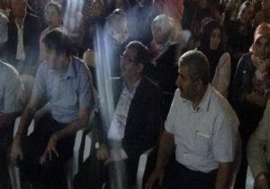 Güllüce İspir'de demokrasi nöbetindeydi