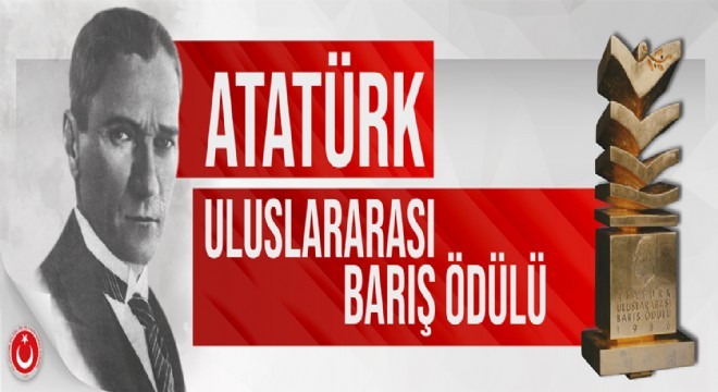 2025 Atatürk Uluslararası Barış Ödülü Guterres'in