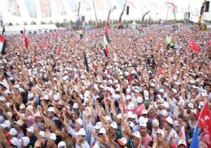 Erdoğan onbinlerin doldurduğu Maltepe'de konuşuyor