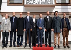Yargıdan Erzurum Barosuna ziyaret