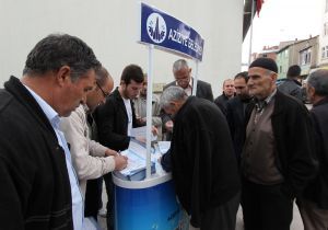 Aziziye Belediyesi halkın beklentilerini sorguluyor