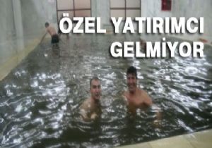 Termal kaynak boşa akıyor