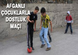 Çocukların dostluk maçı