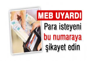 MEB uyardı