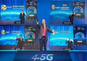 4,5G hızı, Erzurum'da test edildi
