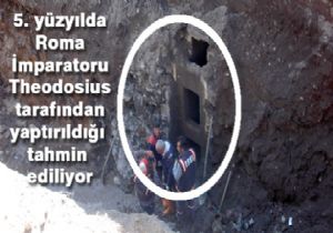 Kazıdan Tarihi su tüneli çıktı