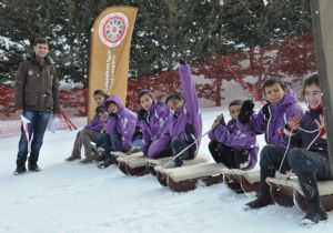 20 sporcu Erzurum Kızağı'nda yarıştı