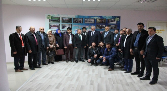 AK Partide esnafla 'Evet' buluşması