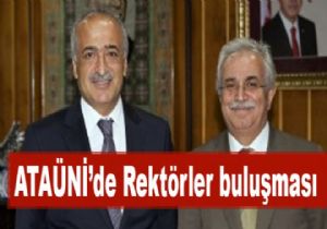 ATAÜNİ'de Rektörler buluşması
