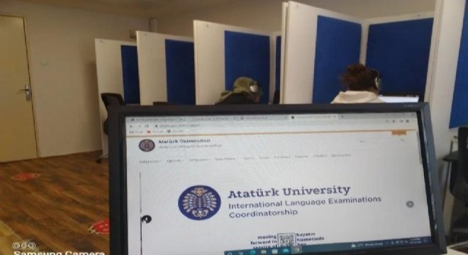 ATAUNİV'de Uluslararası dil sınavları başarıyla uygulanıyor