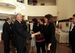 ATAÜNİ'de bayramlaşma töreni