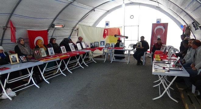 Ailelerin evlat nöbeti 110'uncu gününde