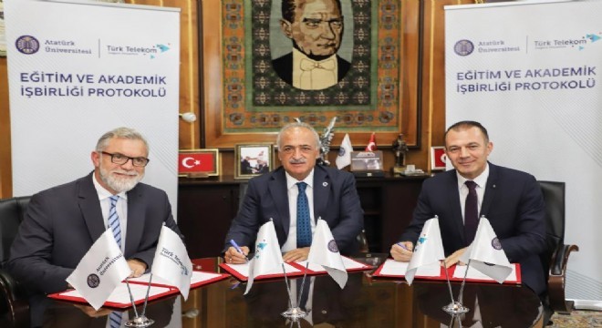 Atatürk Üniversitesi ile Türk Telekom'dan iş birliği