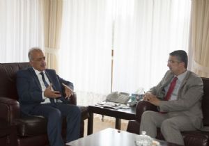 Aydın'dan Çomaklı'ya hayırlı olsun ziyareti