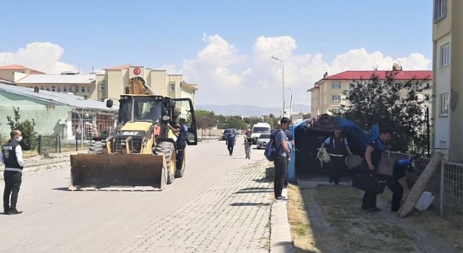 Aziziye'de baraka operasyonu