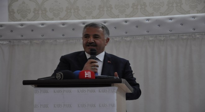 Bakan Arslan'dan hızlı tren müjdesi