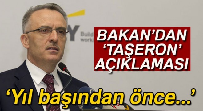 Bakan Ağbal'dan 'taşeron' açıklaması