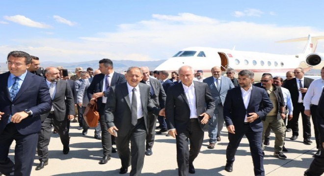 Bakan Özhaseki Erzurum'da