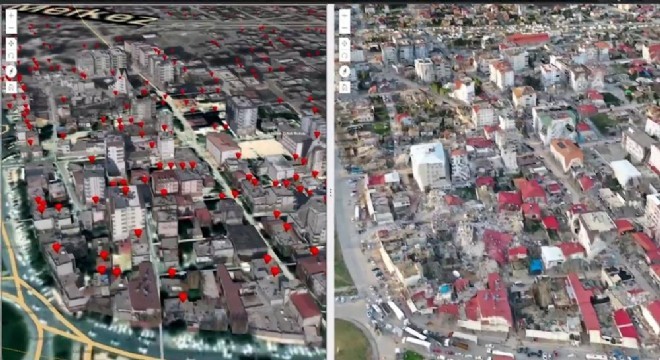 Bakanlık, uydu ve İHA'larla hasar tespiti yapıyor